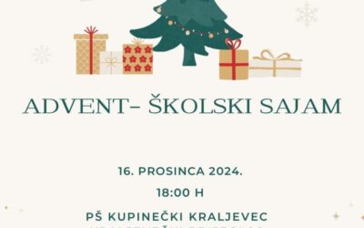 Advent – školski sajam u PŠ Kupinečki Kraljevec