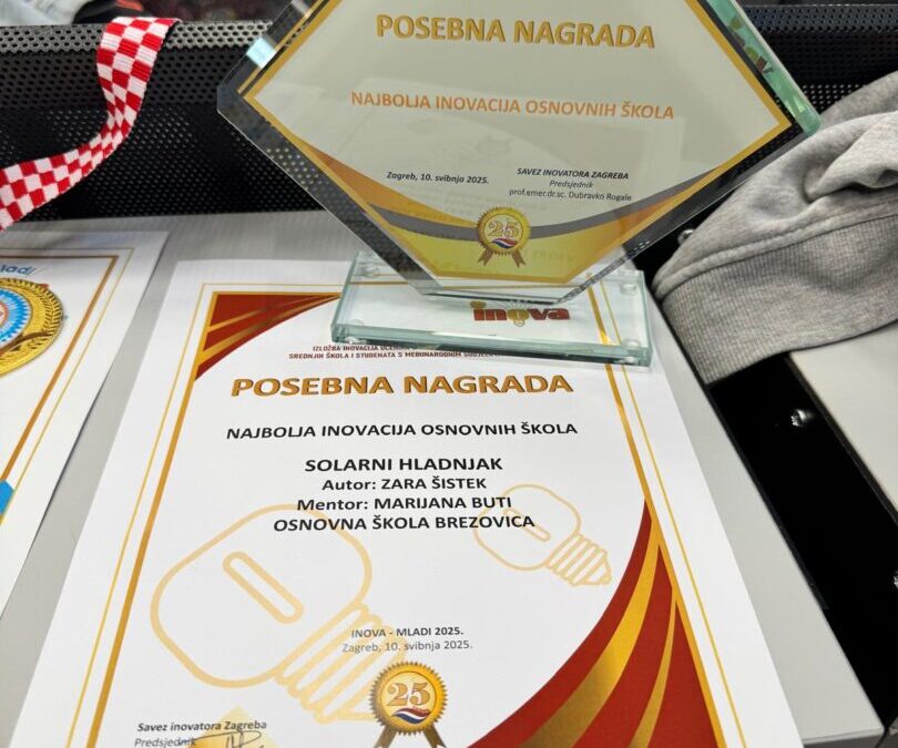 VELIKI USPJEH NAŠIH UČENIKA NA INOVA MLADI 2025!