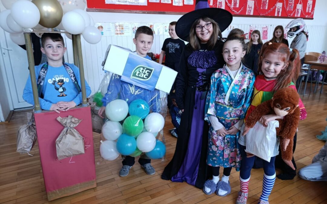Maškare u Područnoj školi Odranski Obrež