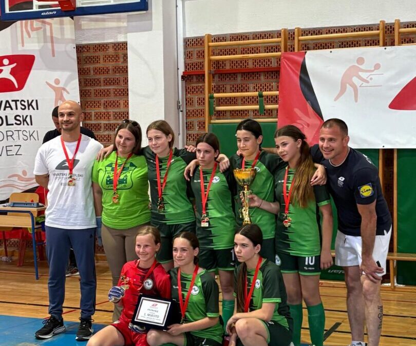 VENI VIDI VInkovCI! Osnovna škola Brezovica ima državne prvakinje u futsalu!